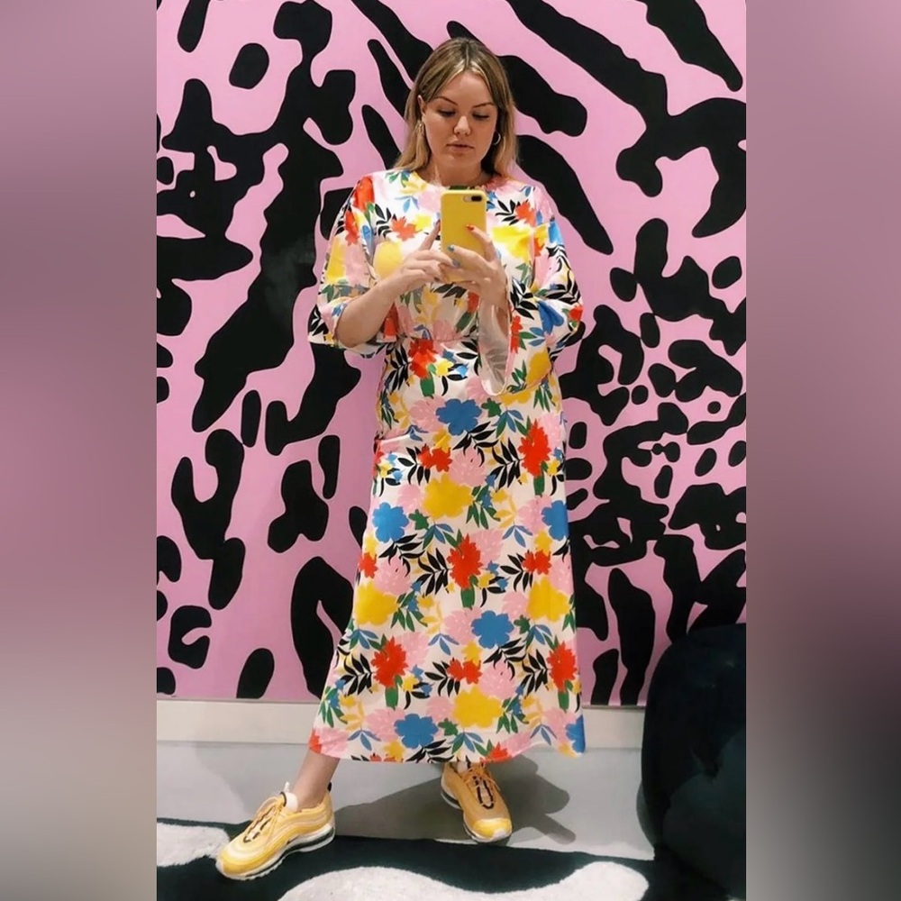 ASOS Gorgeous Colorful Floral Maxi Dress - Picture 2 of 6
